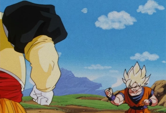 Dragon Ball Z Ep 129: The Might of Vegeta!! The Blood of a Super Saiyan Awakens @ 04:56