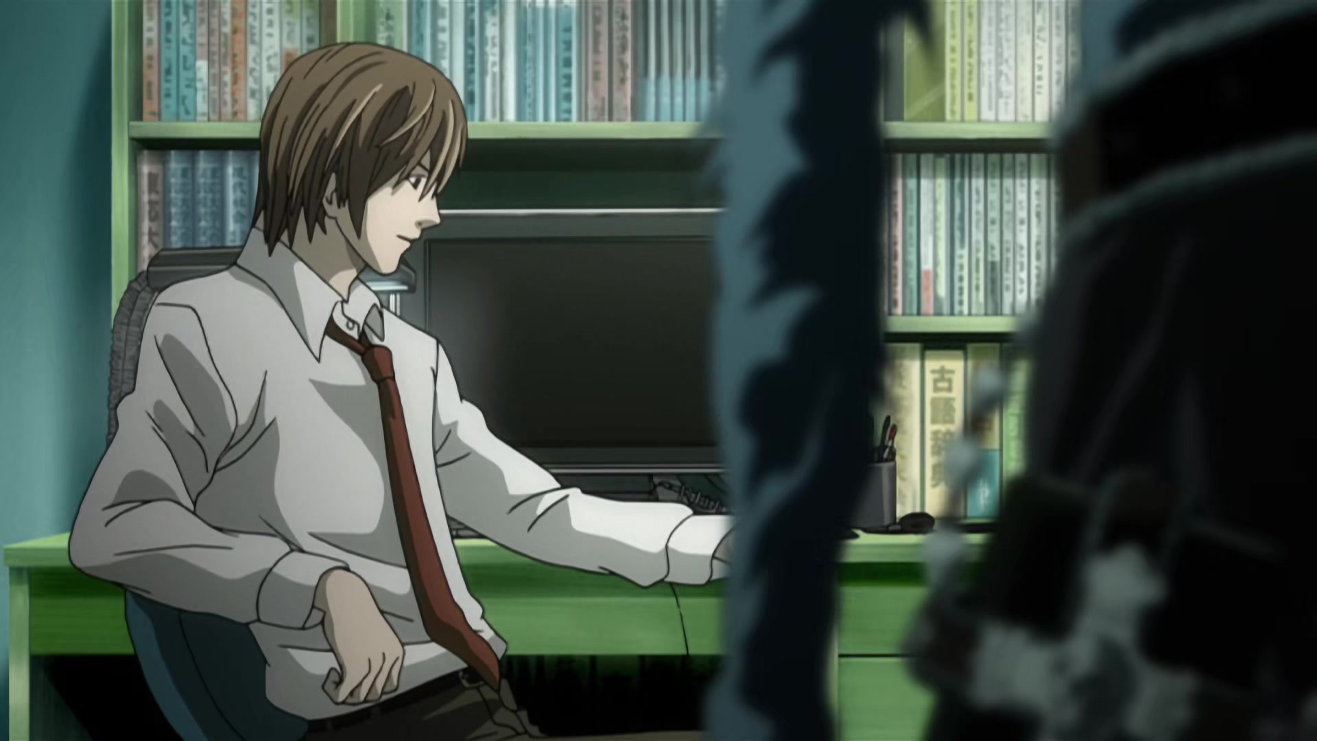 Death Note Ep 2: Confrontation @ 09:42