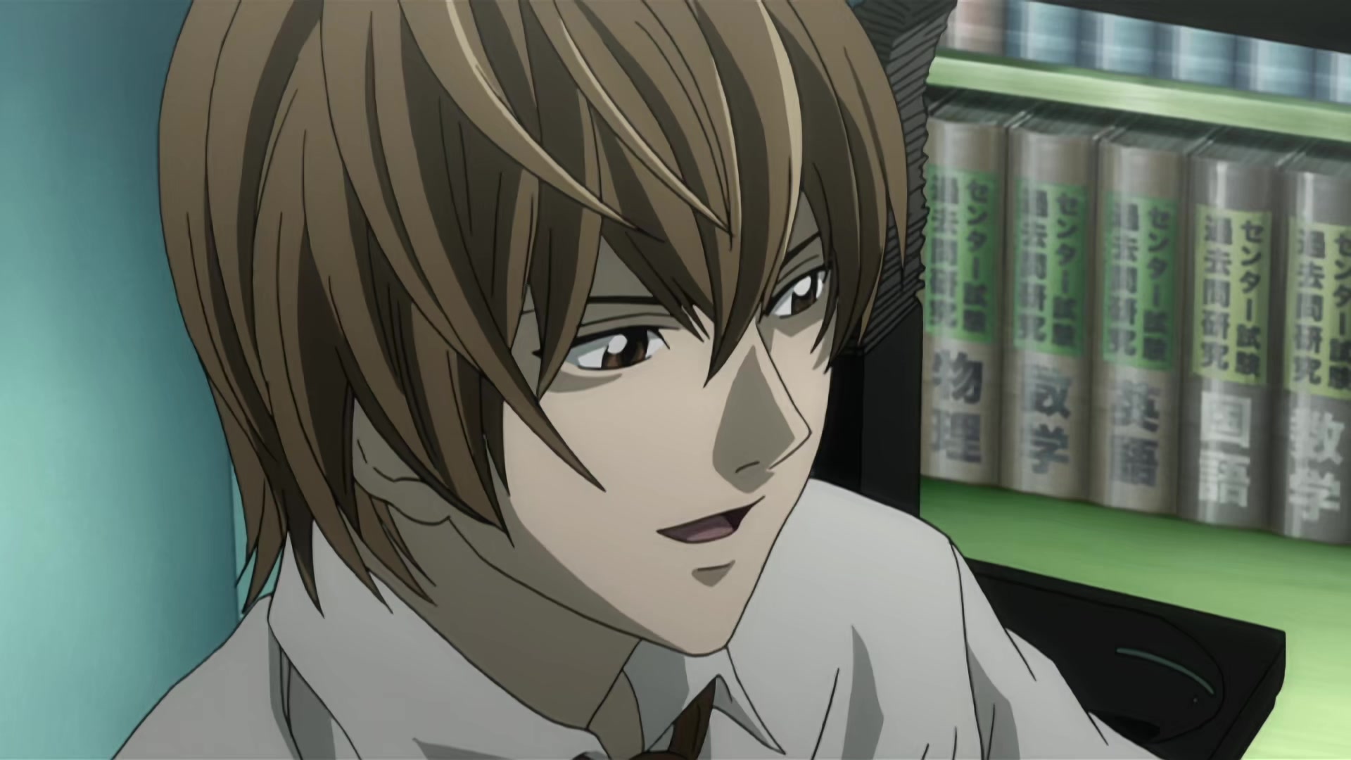 Death Note Ep 2: Confrontation @ 09:58