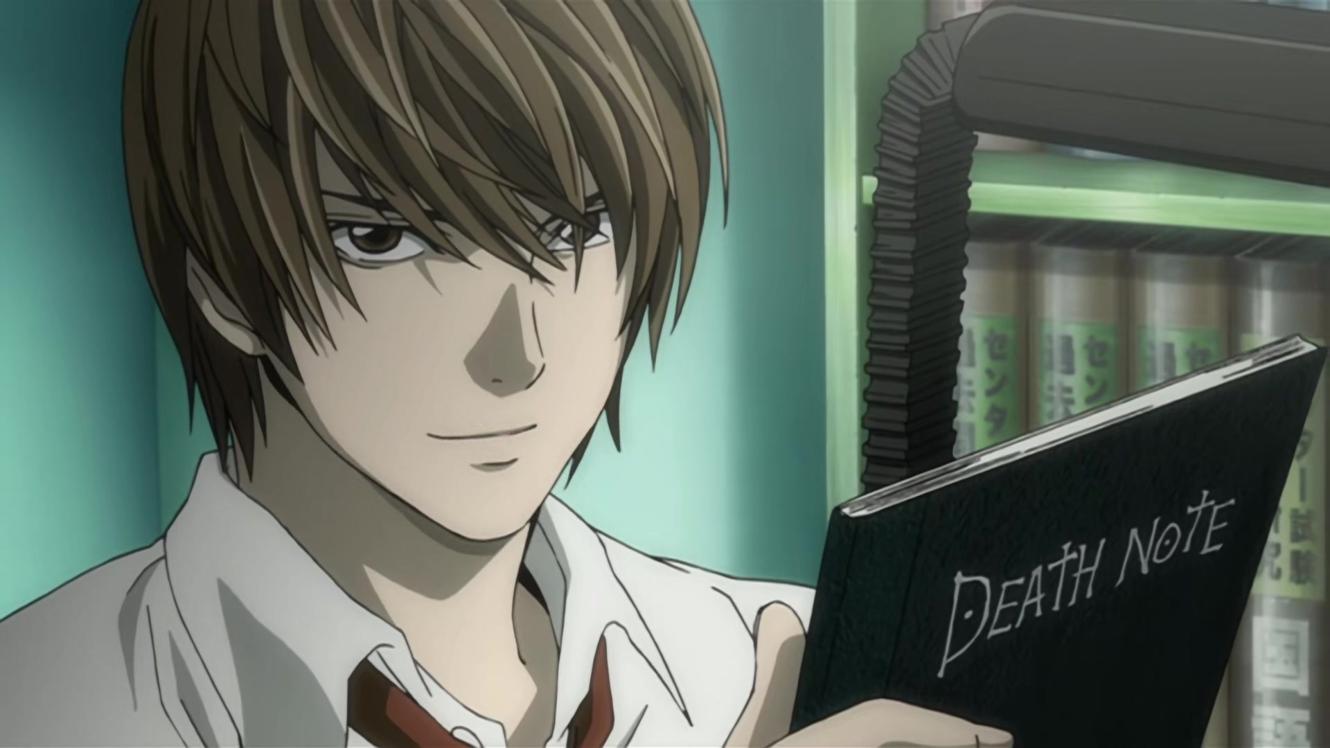Death Note Ep 2: Confrontation @ 10:49