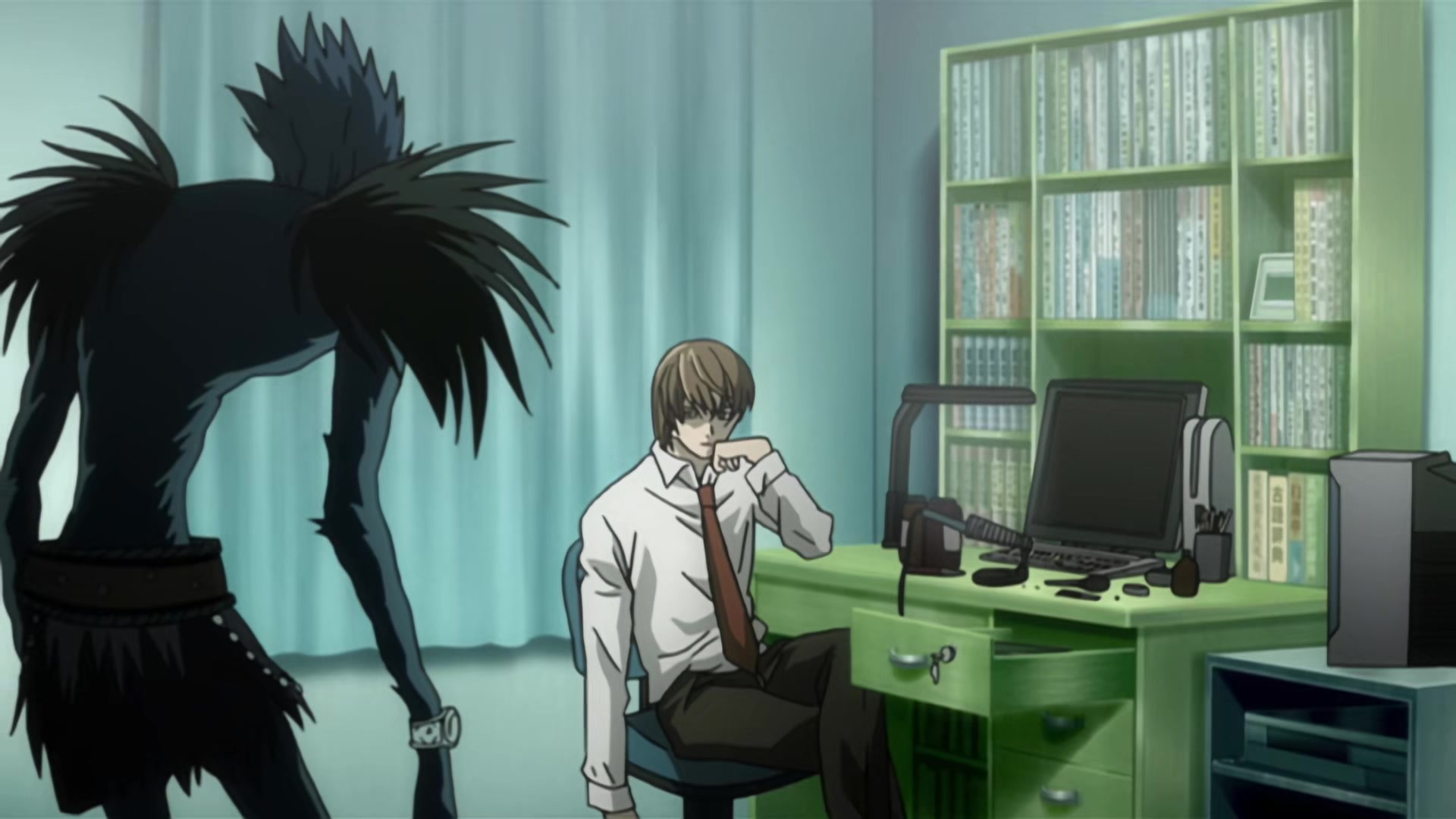 Death Note Ep 2: Confrontation @ 11:30