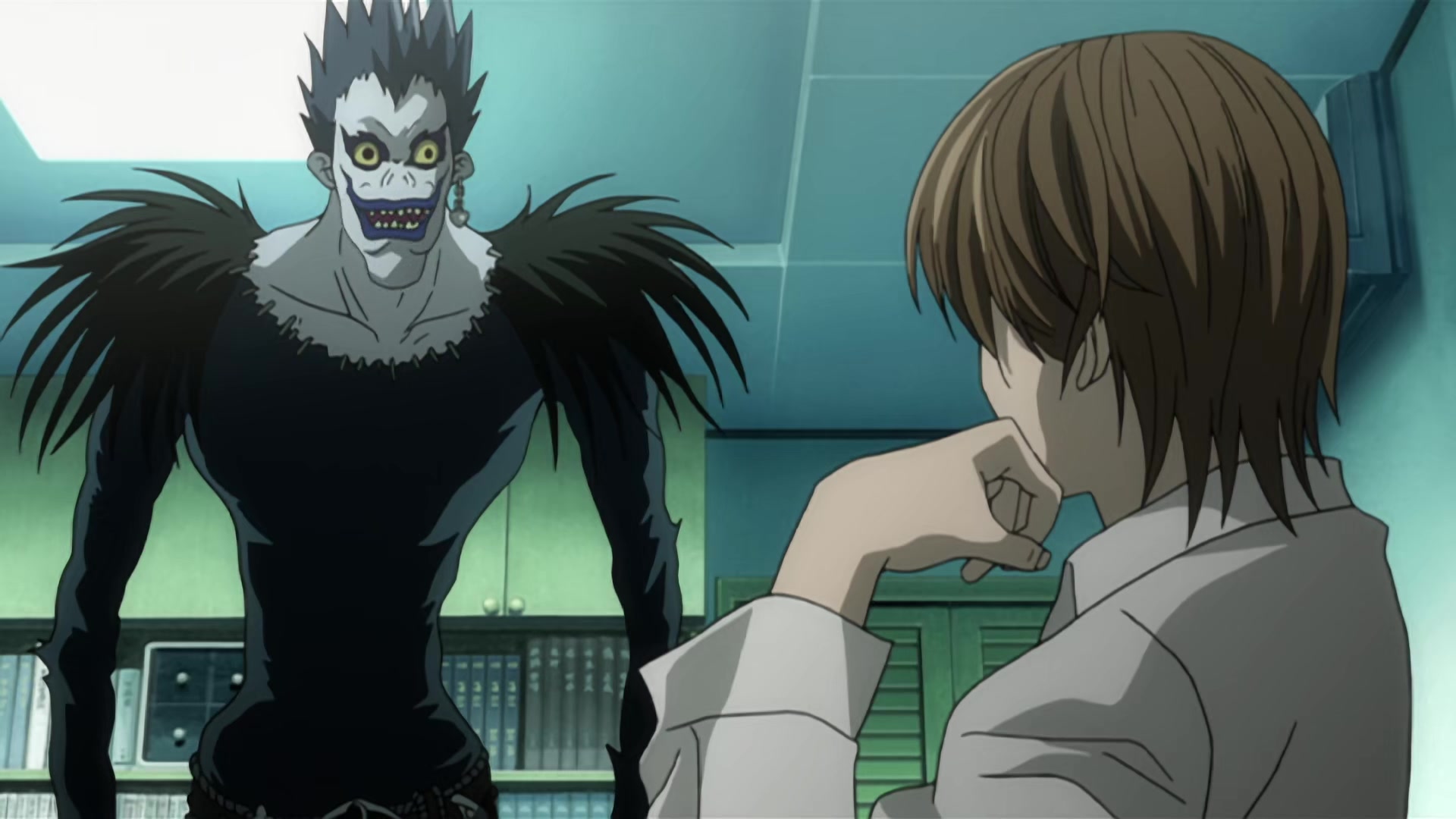 Death Note Ep 2: Confrontation @ 11:39