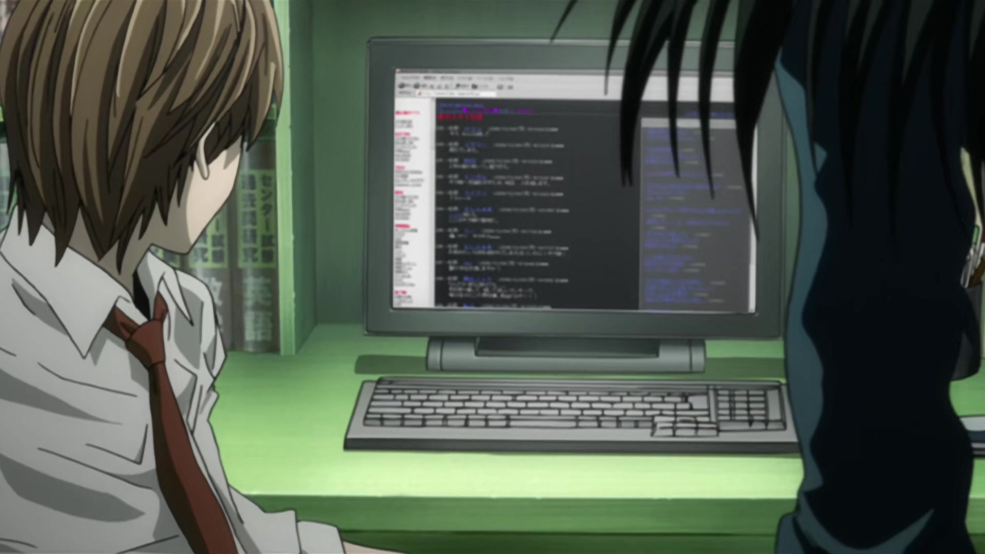 Death Note Ep 2: Confrontation @ 14:18