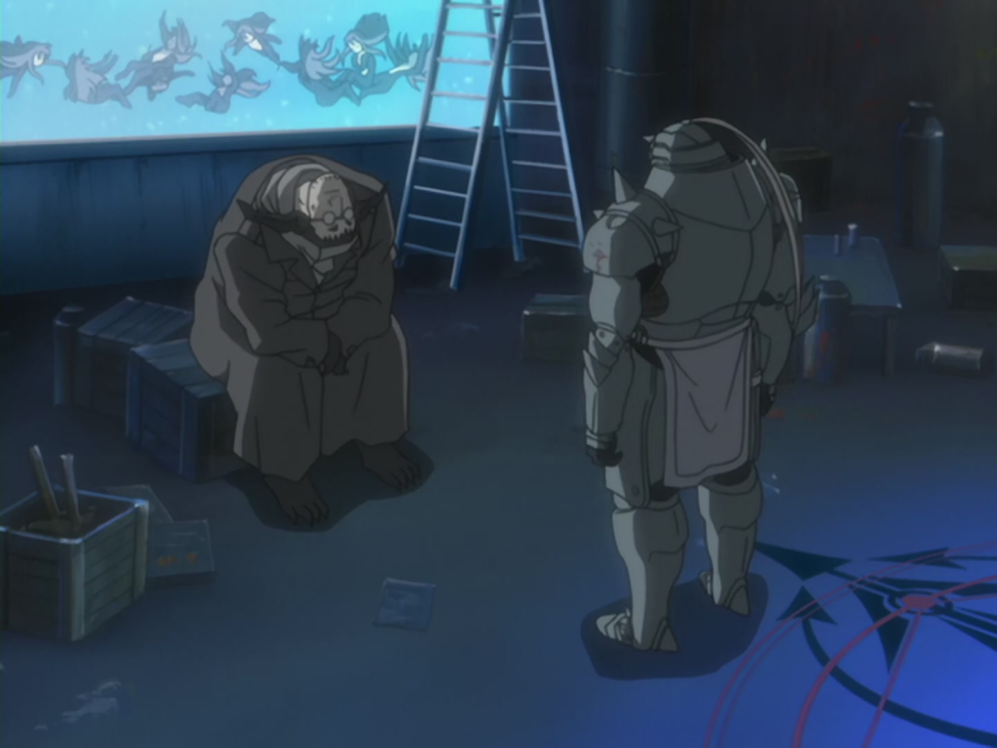 Fullmetal Alchemist Ep 46: Human Transmutation @ 02:37