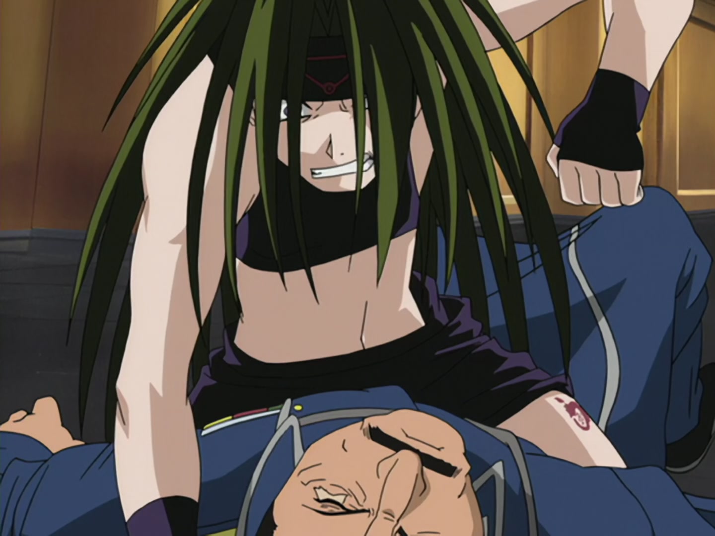Fullmetal Alchemist Ep 46: Human Transmutation @ 12:34